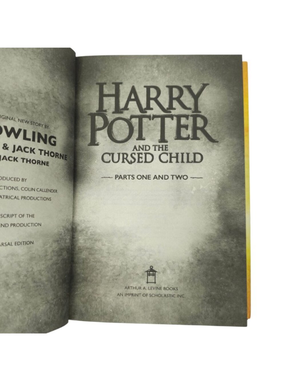 Harry Potter Cursed Child Book Special Rehearsal Edition Script J.K. Rowling HC - Picture 16 of 16